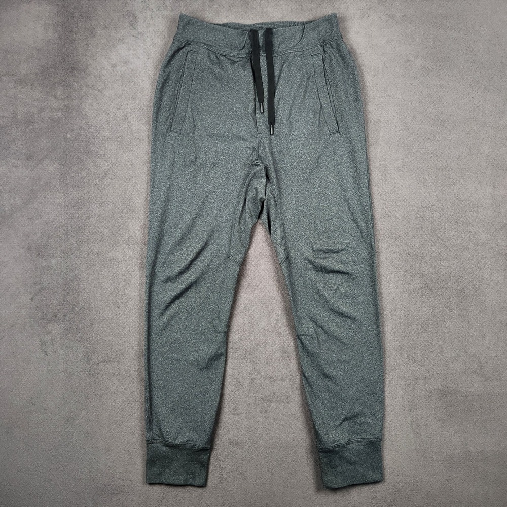Lululemon Intent Jogger Pant Mens Medium Heathered Gray Luon Stretch Sweatpants